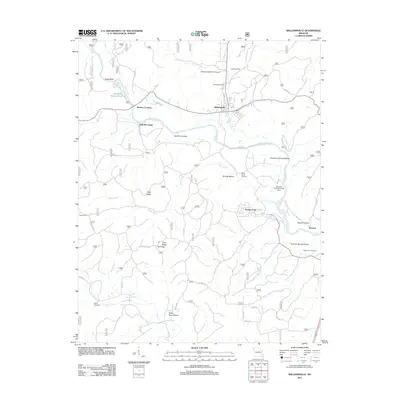 2011 Map of Williamsville, 2011 Print