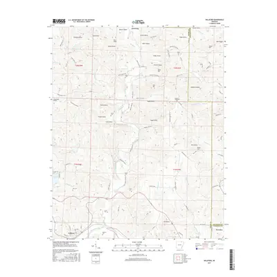 2017 Map of Williford, 2017 Print