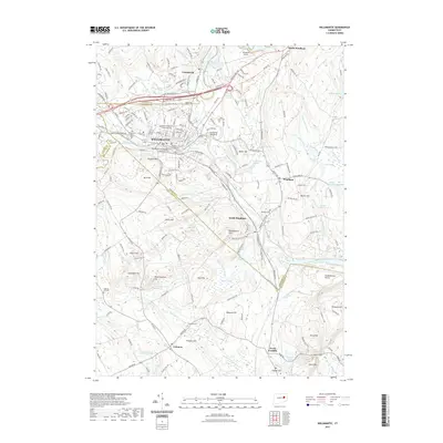 2021 Map of Willimantic, 2021 Print