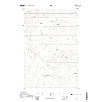 2020 Map of Willis Buttes, 2020 Print