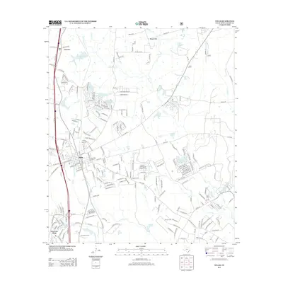 2013 Map of Willis, 2013 Print
