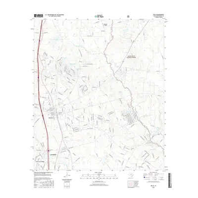 2016 Map of Willis, 2016 Print
