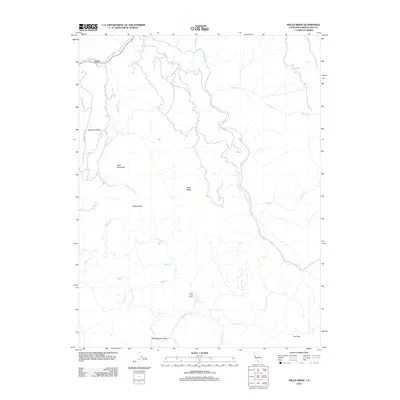 2012 Map of Willis Ridge, 2012 Print