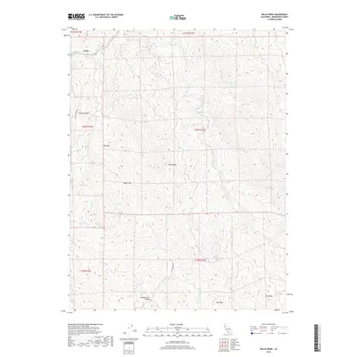 2018 Map of Willis Ridge, 2018 Print