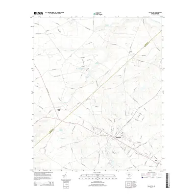 2014 Map of Williston, 2014 Print