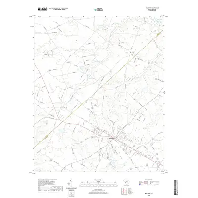 2020 Map of Williston, 2020 Print