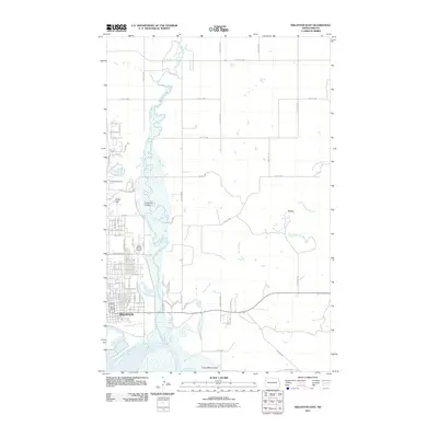 2011 Map of Williston East, 2011 Print
