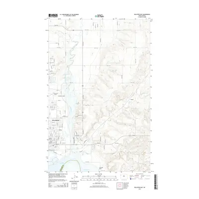 2014 Map of Williston East, 2014 Print