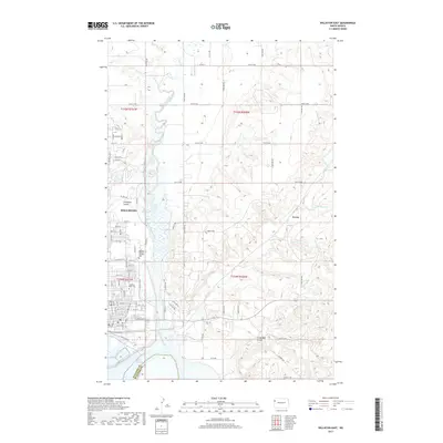2017 Map of Williston East, 2017 Print