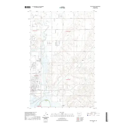 2020 Map of Williston East, 2020 Print