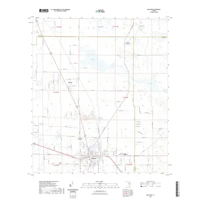 2021 Map of Williston, 2021 Print