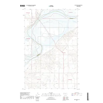 2017 Map of Williston SW, 2017 Print