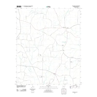 2011 Map of Willisville, 2011 Print