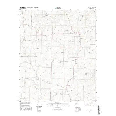 2017 Map of Willisville, 2017 Print