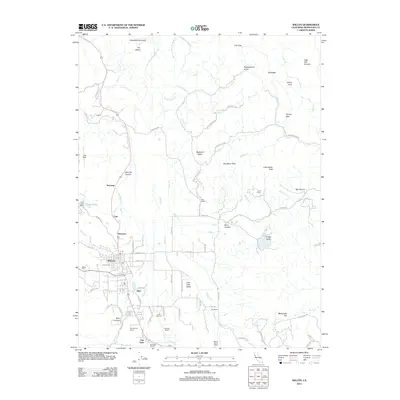 2012 Map of Willits, 2012 Print