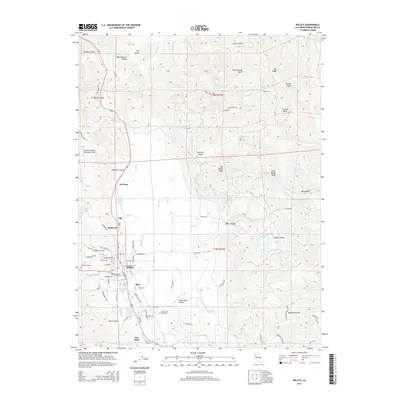2015 Map of Willits, 2015 Print