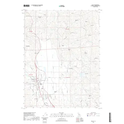 2018 Map of Willits, 2018 Print