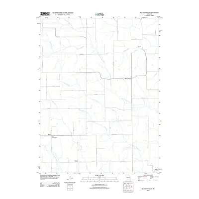 2012 Map of Willmathsville, 2012 Print