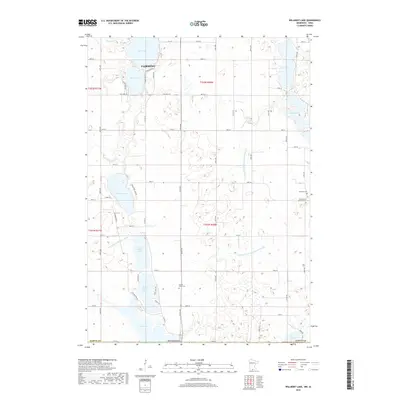 2019 Map of Willmert Lake, 2019 Print