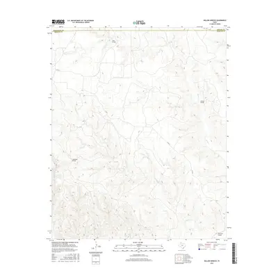 2016 Map of Willow Arroyo, 2016 Print