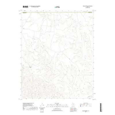 2019 Map of Willow Arroyo, 2019 Print
