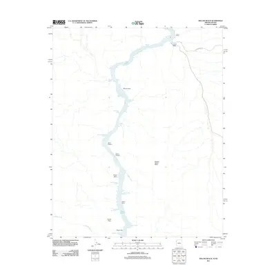 2011 Map of Willow Beach, 2011 Print