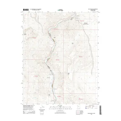 2014 Map of Willow Beach, 2014 Print