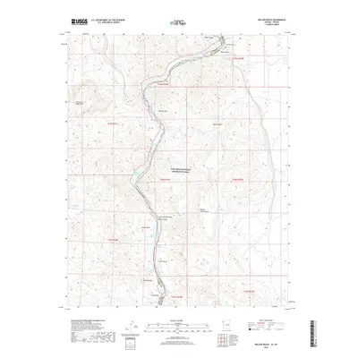 2018 Map of Willow Beach, 2018 Print