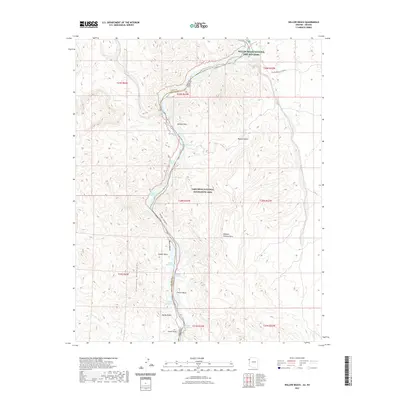 2021 Map of Willow Beach, 2021 Print