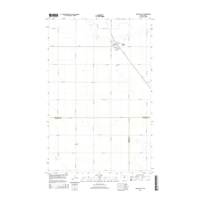 2014 Map of Willow City, 2014 Print
