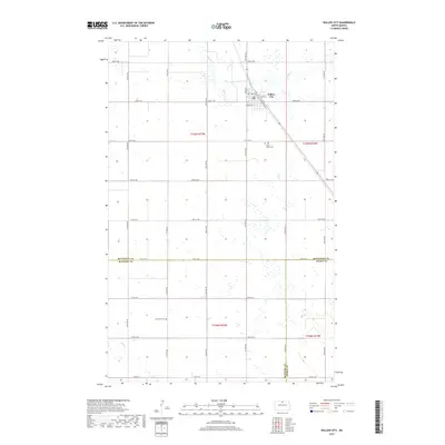 2017 Map of Willow City, 2017 Print