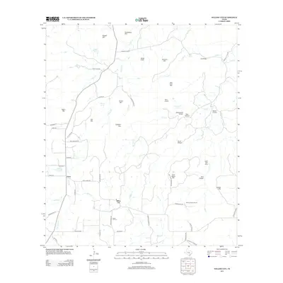 2012 Map of Willow City, 2012 Print