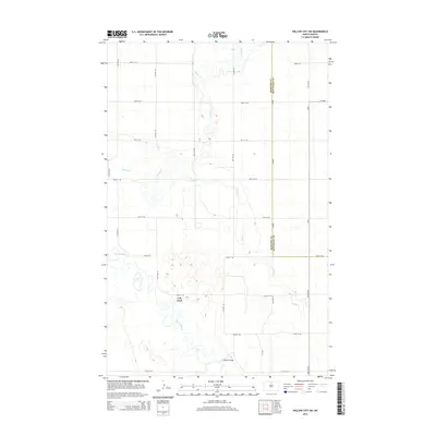 2014 Map of Willow City SW, 2014 Print