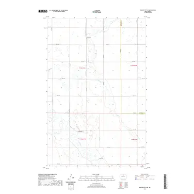 2020 Map of Willow City SW, 2020 Print