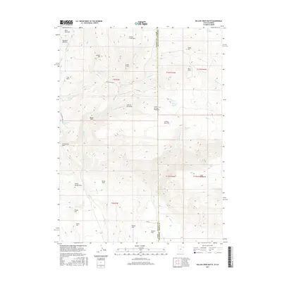 2017 Map of Willow Creek Butte, 2017 Print