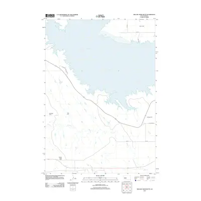 2012 Map of Willow Creek Butte, 2012 Print