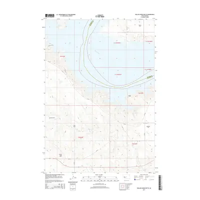 2015 Map of Willow Creek Butte, 2015 Print
