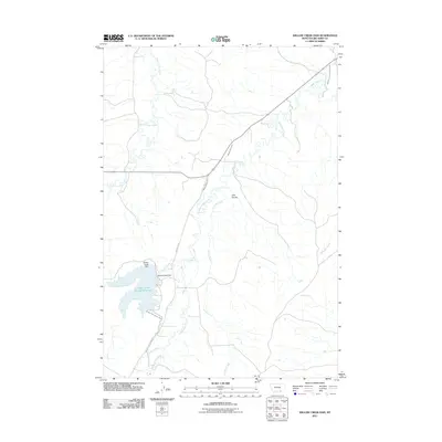 2011 Map of Willow Creek Dam, 2011 Print