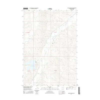 2017 Map of Willow Creek Dam, 2017 Print