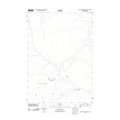 2011 Map of Willow Creek Dam SW, 2011 Print