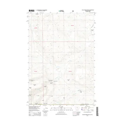 2014 Map of Willow Creek Dam SW, 2014 Print