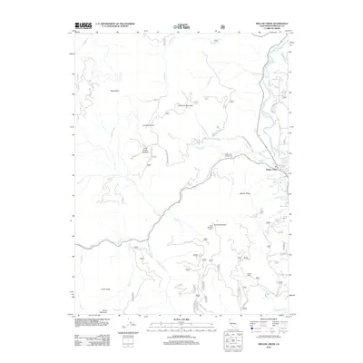 2012 Map of Willow Creek, 2012 Print