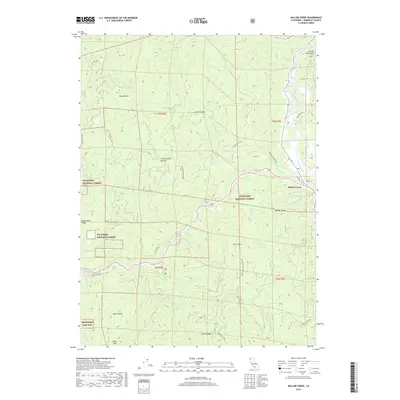 2018 Map of Willow Creek, 2018 Print