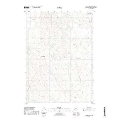 2017 Map of Willow Creek NW, 2017 Print