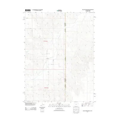 2013 Map of Willow Creek Ranch, 2013 Print