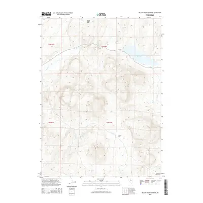 2015 Map of Willow Creek Reservoir, 2015 Print