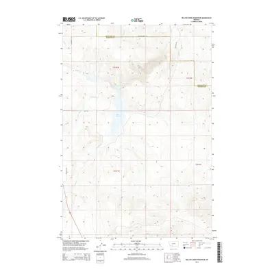 2014 Map of Willow Creek Reservoir, 2014 Print