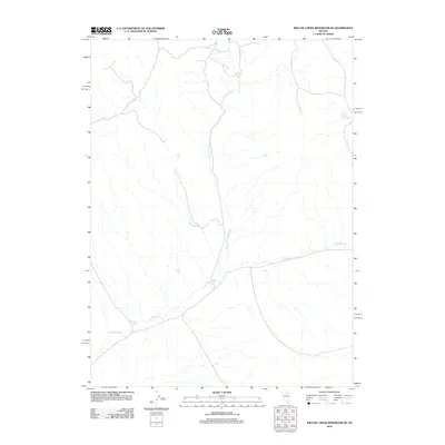 2012 Map of Willow Creek Reservoir SE, 2012 Print