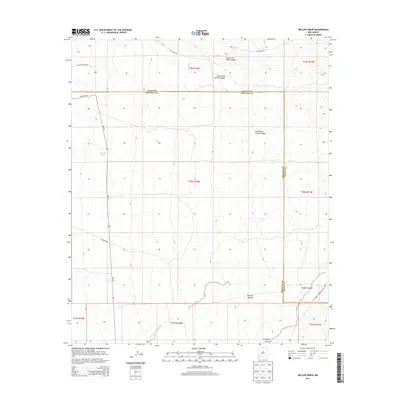 2013 Map of Willow Draw, 2013 Print