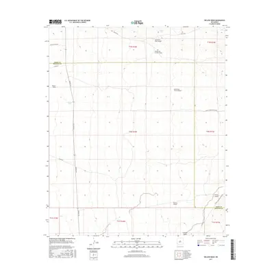 2017 Map of Willow Draw, 2017 Print